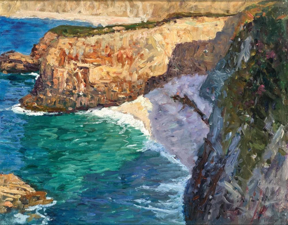 Camaret. Costa vicino a Brest 1908